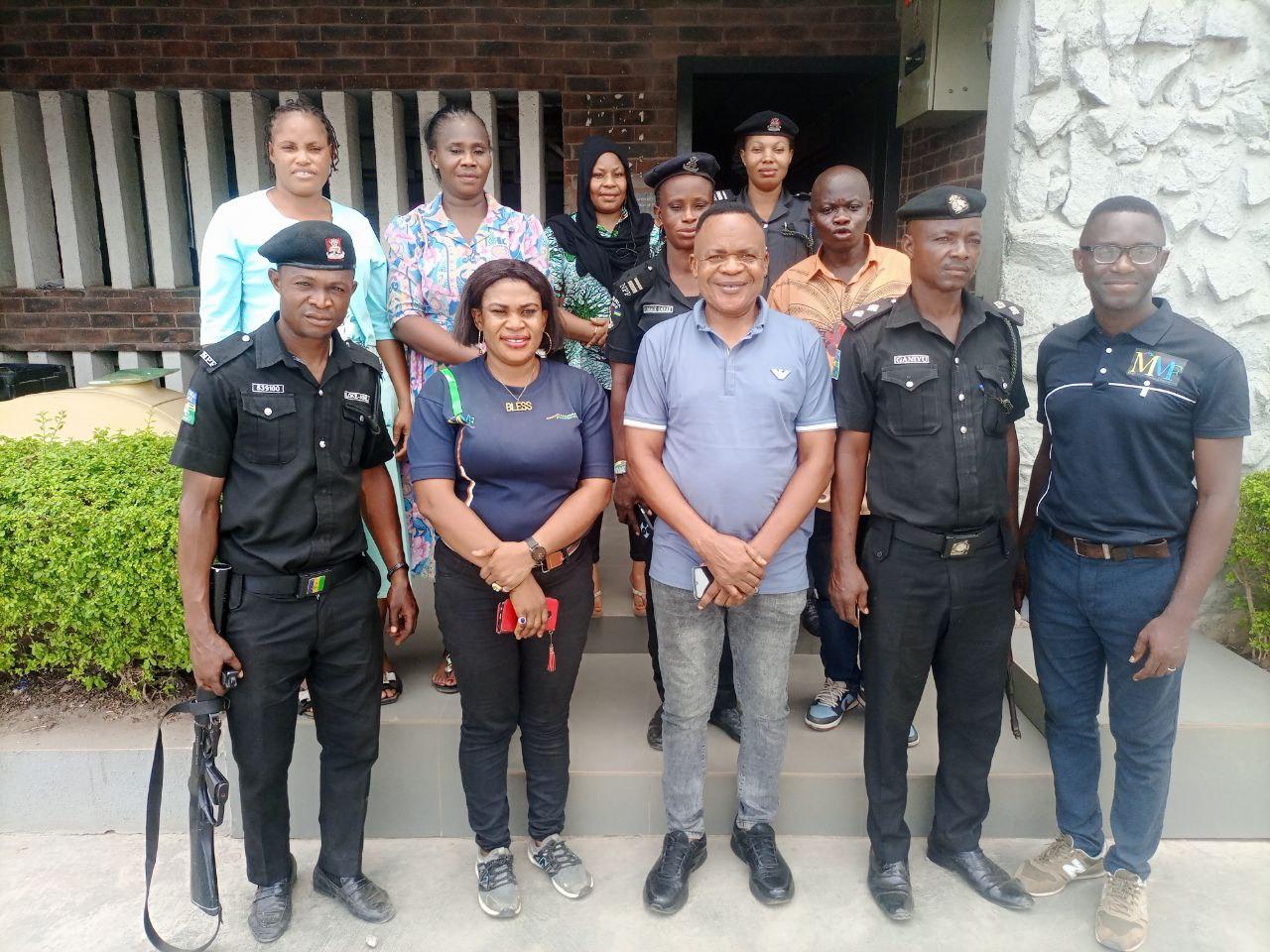 MMF combined training with area M  Idimu police command and Idimu police division
