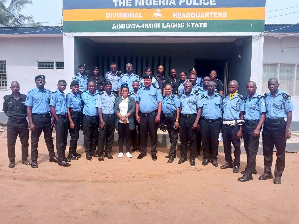 MIND MANAGEMENT FOUNDATION TRAINING ON MENTAL HEALTH AND PREVENTION OF SUICIDE @ AGBOWA POLICE STATION