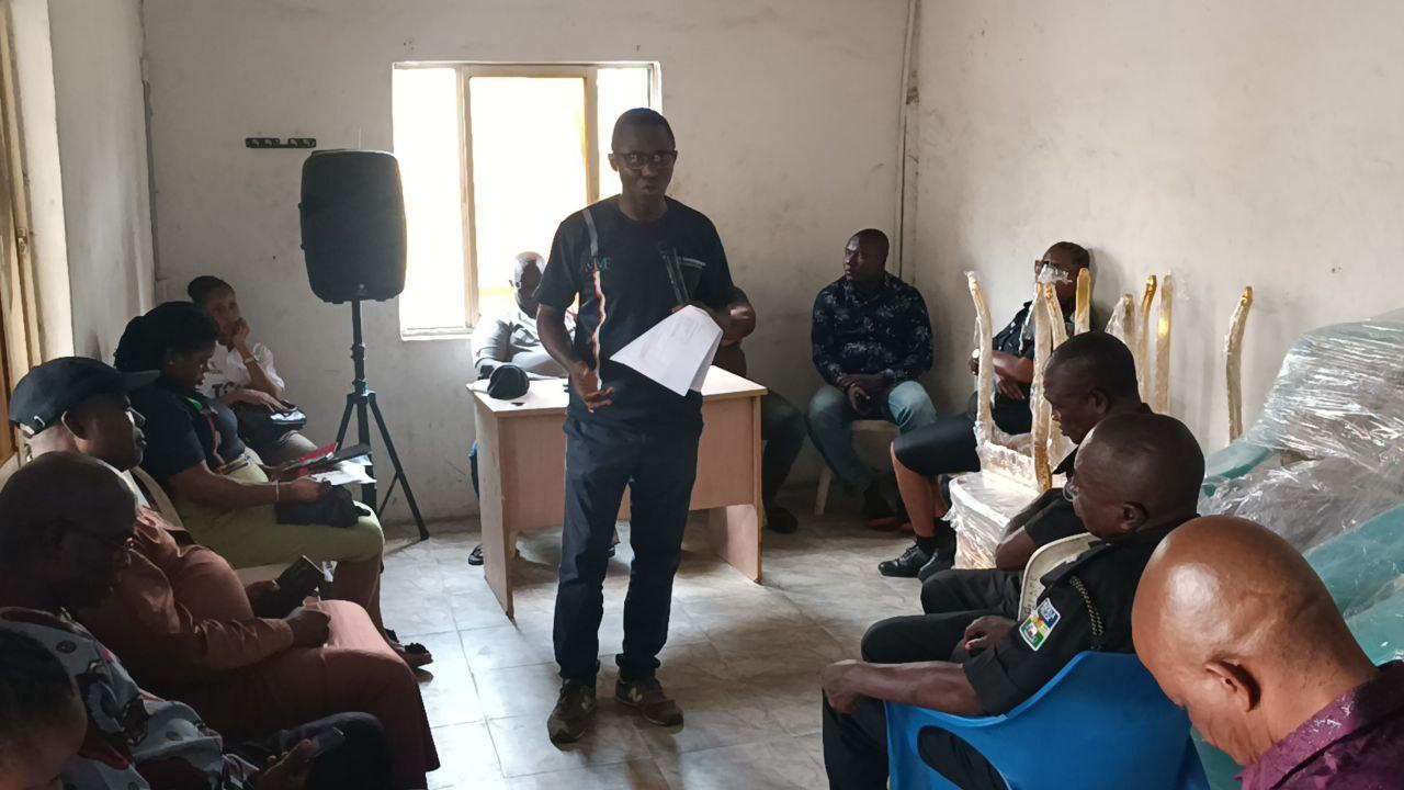 MMF training at Ago Okota police divisional HQ