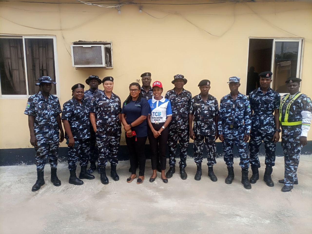 MMF training at Ajao Estate police divisional  HQ